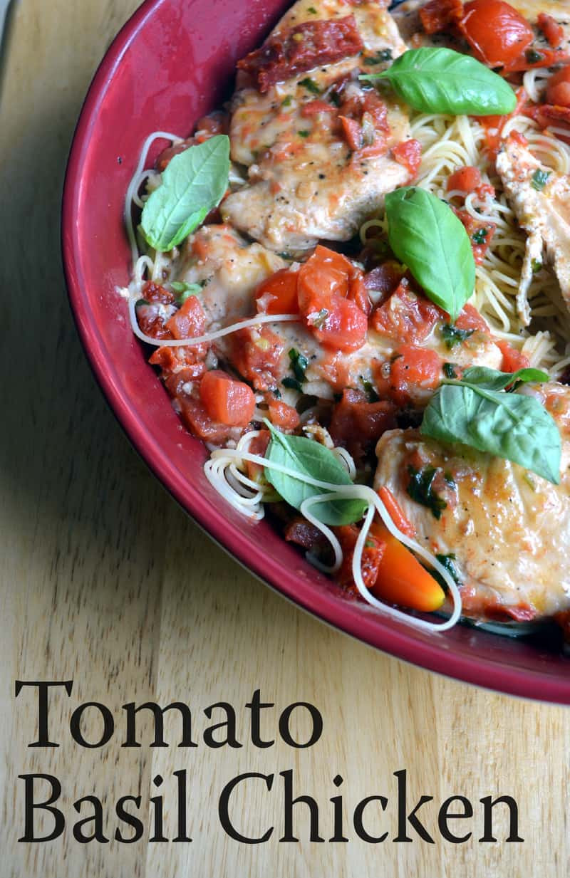 Chicken Tomato Recipe
 Tomato Basil Chicken Happily Unprocessed