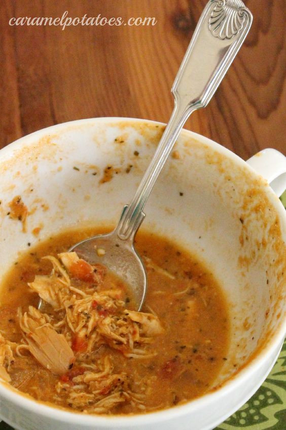 Chicken Tomato Soup
 Creamy Italian Chicken Tomato Soup Good to the last Bite