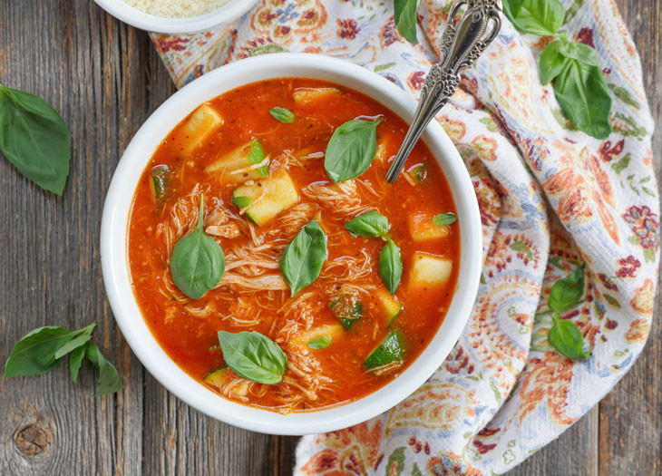Chicken Tomato Soup
 Creamy Tamarind Chicken Curry