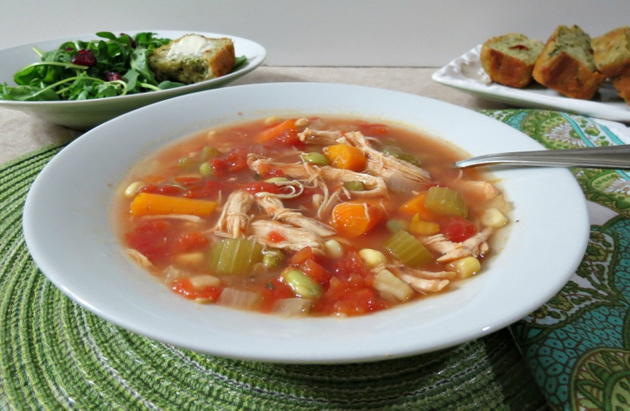 Chicken Veggie Soup
 Chicken Ve able Soup Weekly Recap