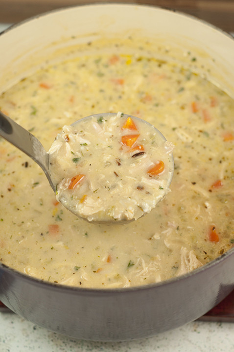 Chicken Wild Rice Soup Recipe
 Copycat Panera Chicken & Wild Rice Soup