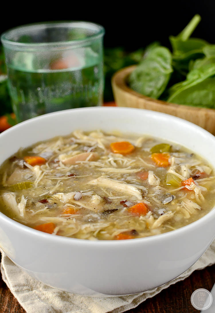 Chicken Wild Rice Soup Recipe
 Crock Pot Chicken and Wild Rice Soup Healthy Crock Pot