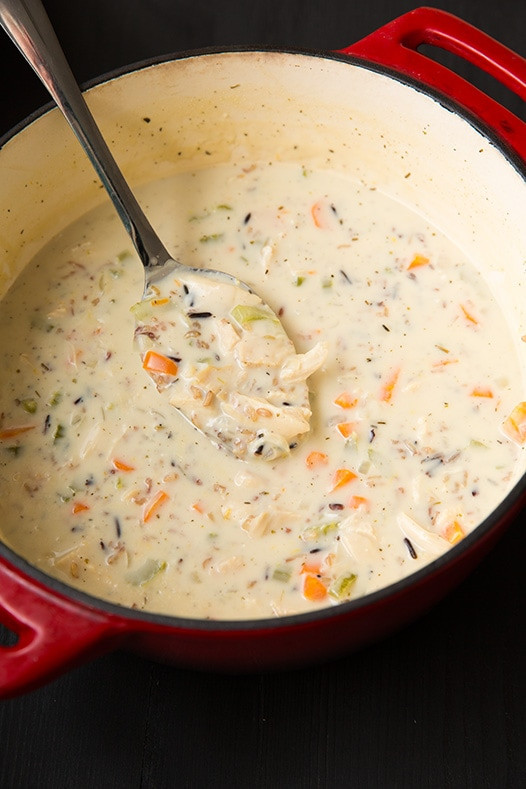 Chicken Wild Rice Soup Recipe
 Everything WS Recipe Thursday Creamy Chicken and Wild