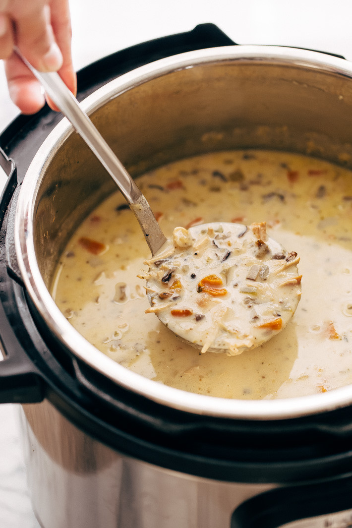 Chicken Wild Rice Soup Recipe
 Instant Pot Chicken Wild Rice Soup Recipe