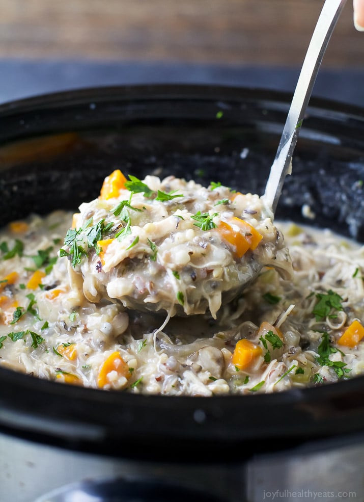 Chicken Wild Rice Soup Recipe
 Crock Pot Chicken & Wild Rice Soup