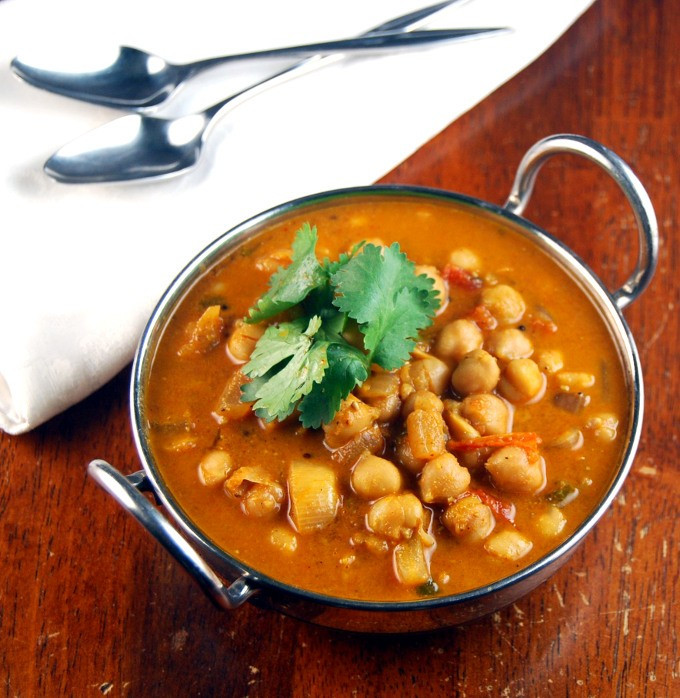 Chickpea Recipes Indian
 South Indian Chickpea Curry • Vegan Recipes • Holy Cow