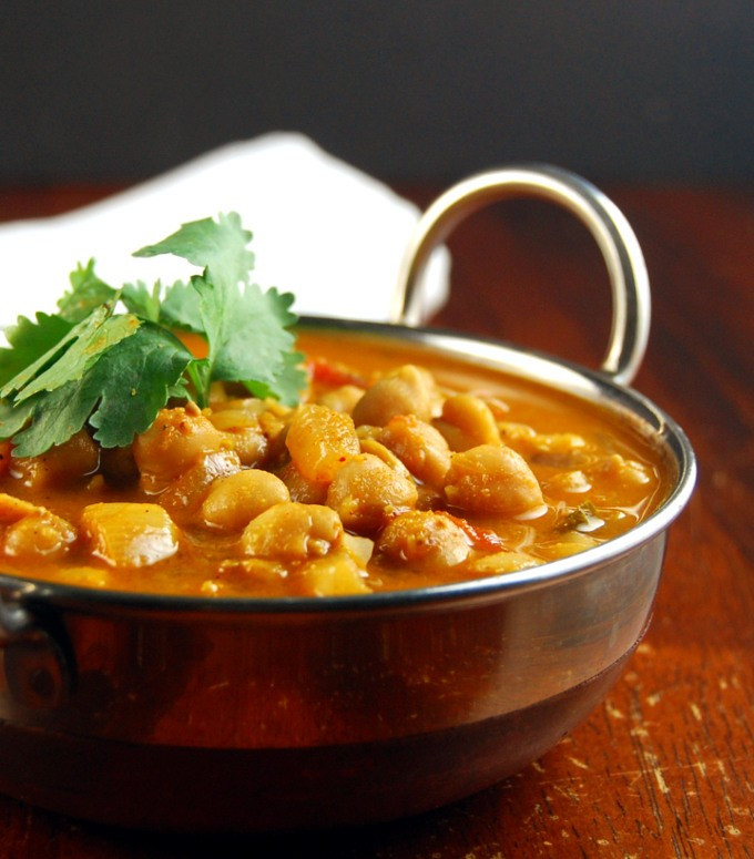 Chickpea Recipes Indian
 South Indian Chickpea Curry • Vegan Recipes • Holy Cow