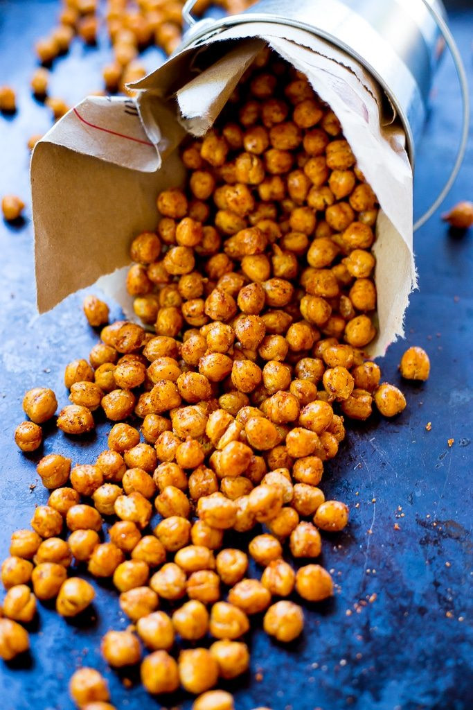 Chickpea Snacks Recipe
 Crispy BBQ Roasted Chickpeas