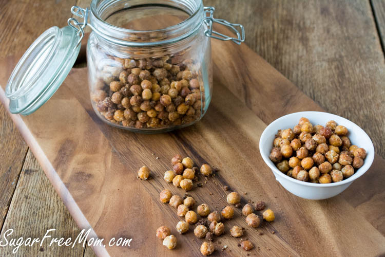 Chickpea Snacks Recipe
 Garlic Parmesan Roasted Chickpea Snack Recipe