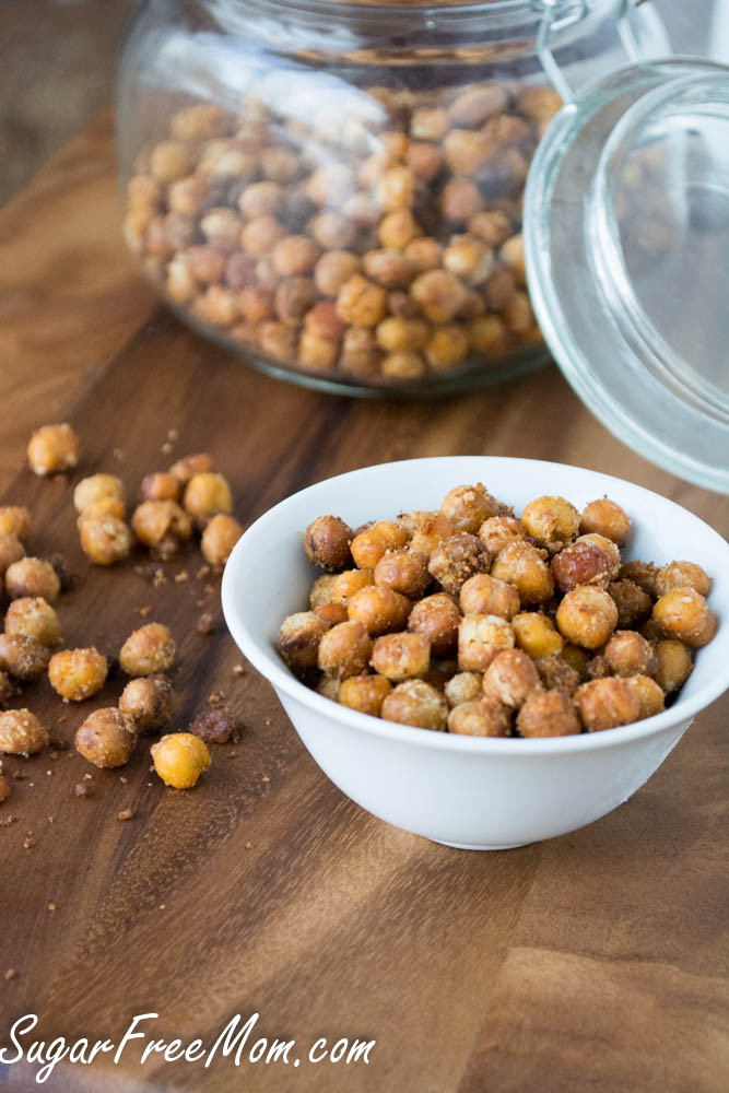 Chickpea Snacks Recipe
 Garlic Parmesan Roasted Chickpea Snack Recipe