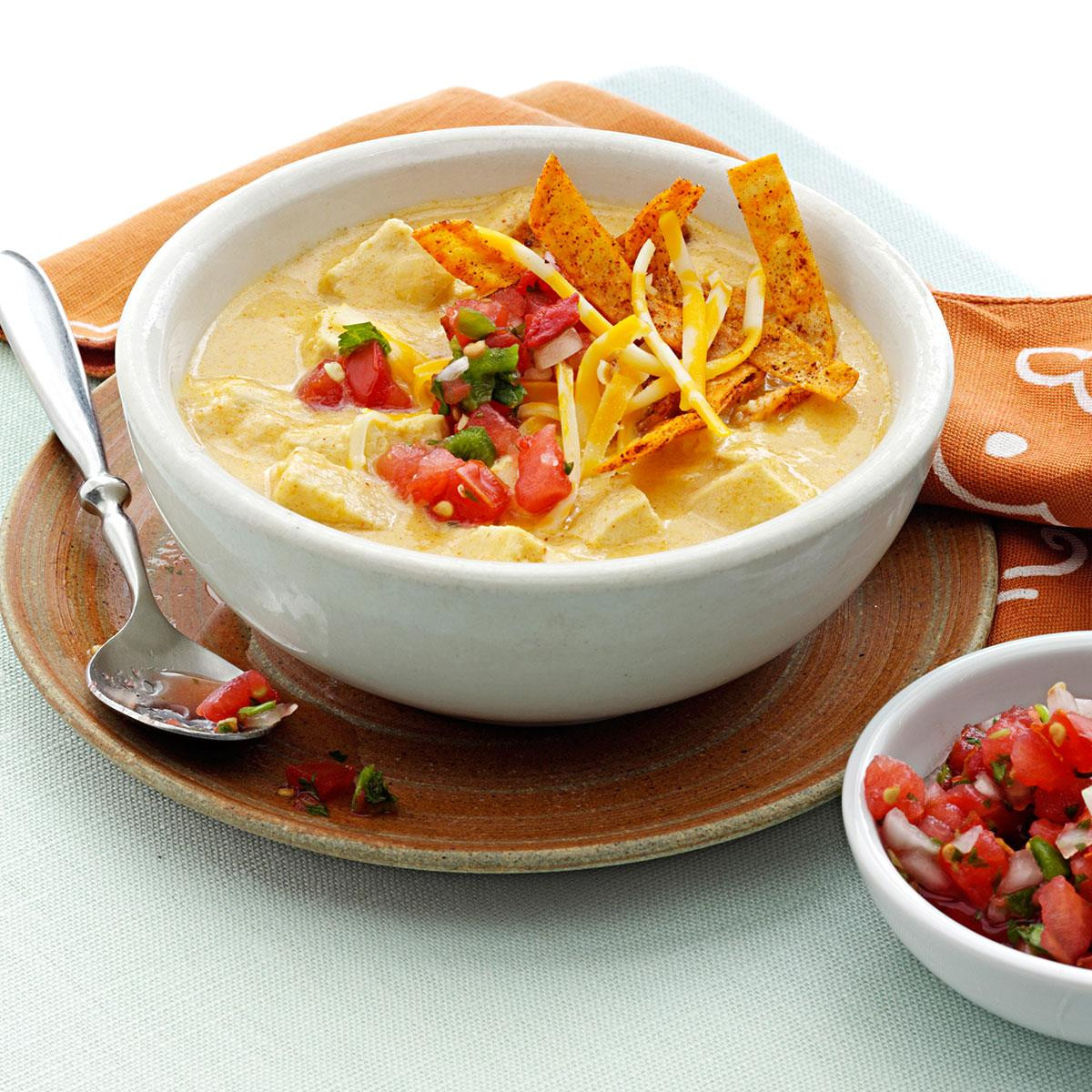 Chili'S Chicken Enchilada Soup Recipe
 Makeover Chicken Enchilada Soup Recipe