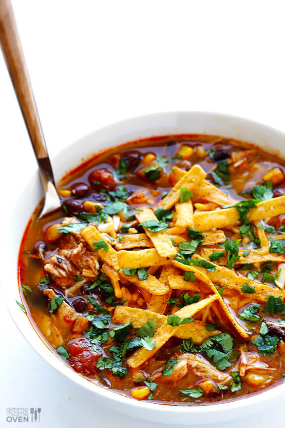 Chili'S Chicken Enchilada Soup Recipe
 Slow Cooker Chicken Enchilada Soup