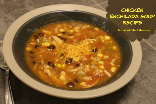 Chili'S Chicken Enchilada Soup Recipe
 Chicken Enchilada Soup Recipe