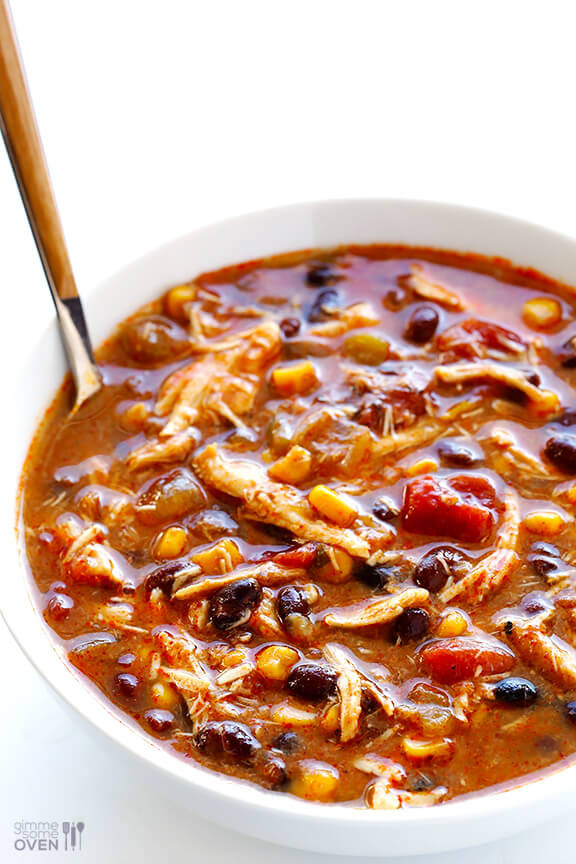 Chili'S Chicken Enchilada Soup Recipe
 Slow Cooker Chicken Enchilada Soup