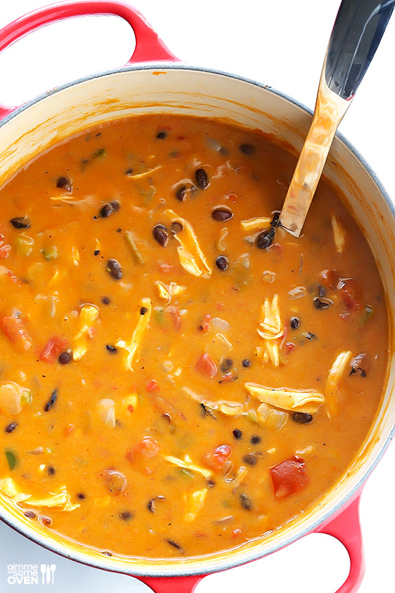 Chili'S Chicken Enchilada Soup Recipe
 20 Minute Cheesy Chicken Enchilada Soup