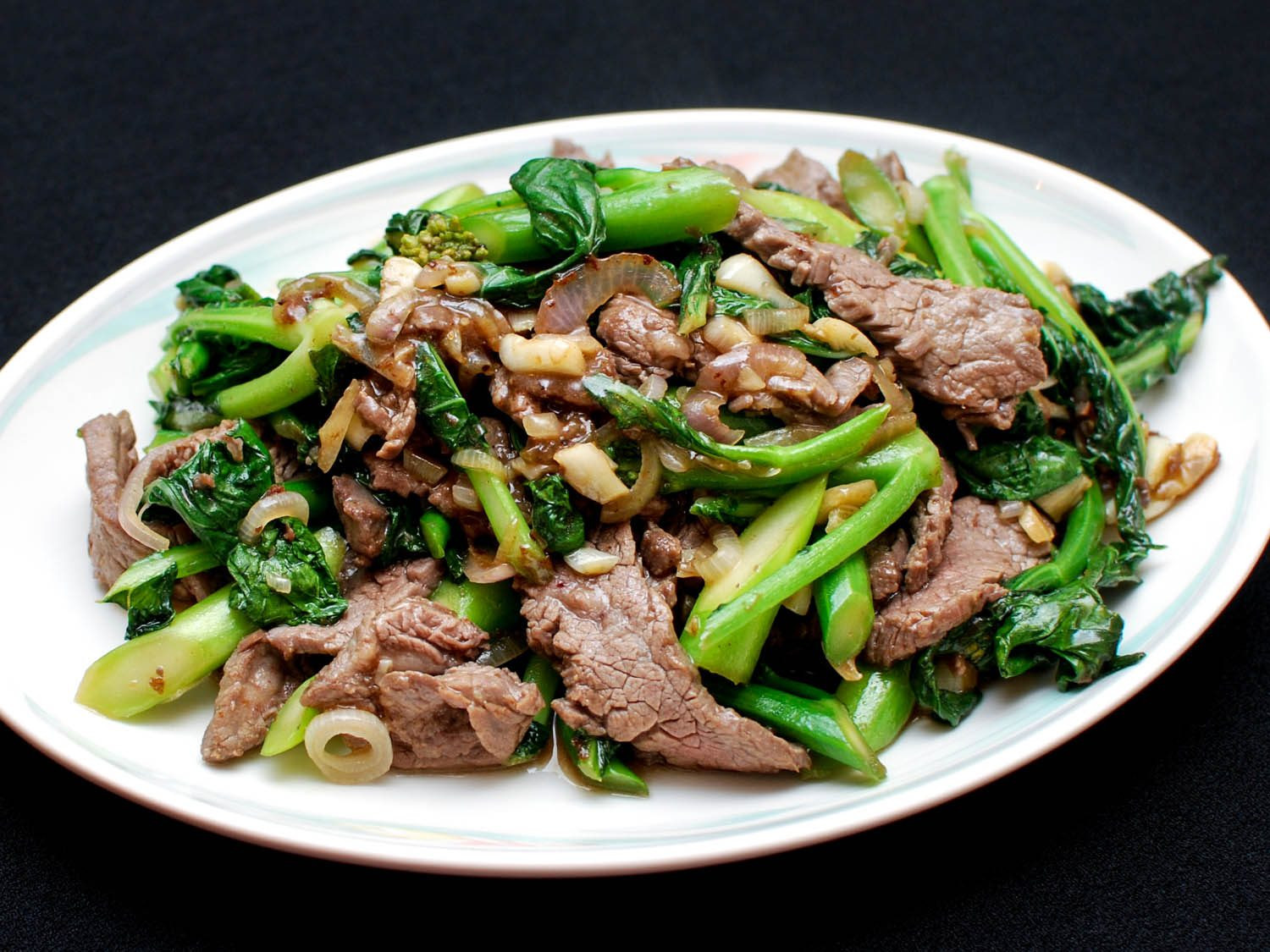 Chinese Beef Recipes
 Stir Fried Beef With Chinese Broccoli Recipe