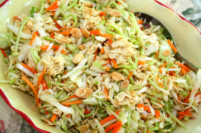 Chinese Chicken Salad Ramen Noodles
 Busy Mom Recipes Oriental Salad with Ramen Noodles