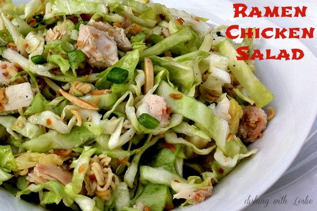 Chinese Chicken Salad Ramen Noodles
 Easy Ramen Chicken Salad