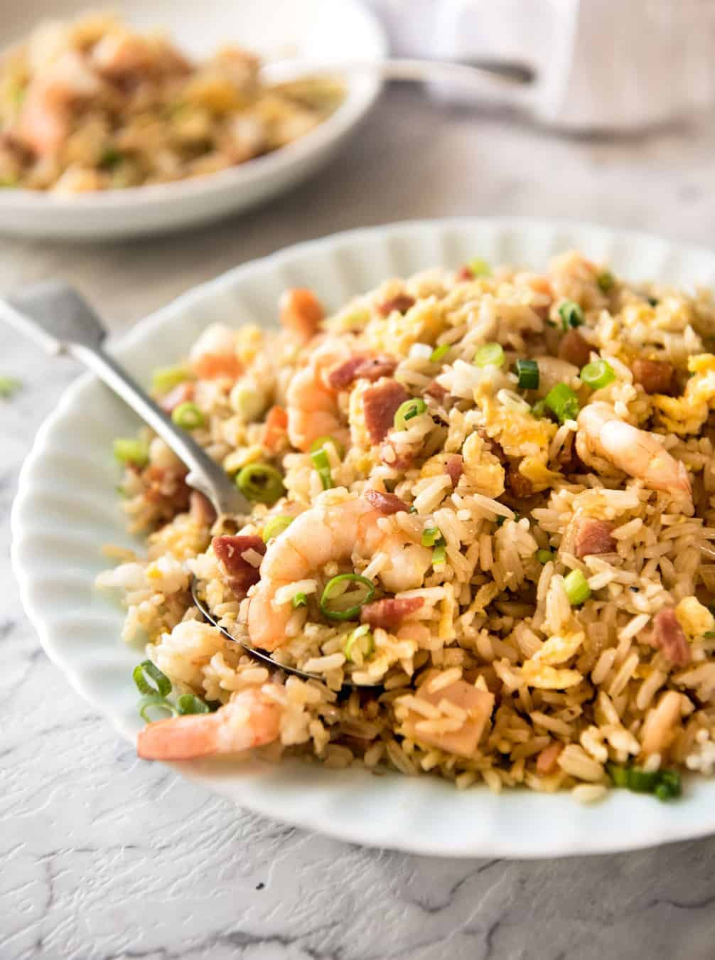 Chinese Fried Rice
 Chinese Fried Rice with Shrimp Prawns