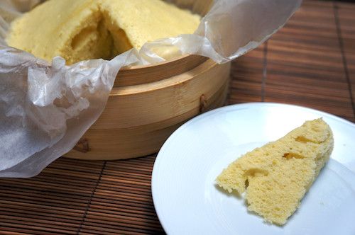 Chinese Sponge Cake
 Chinese steamed sponge cake ji dan gao