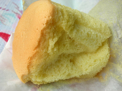 Chinese Sponge Cake
 Paper Lined Sponge Cake