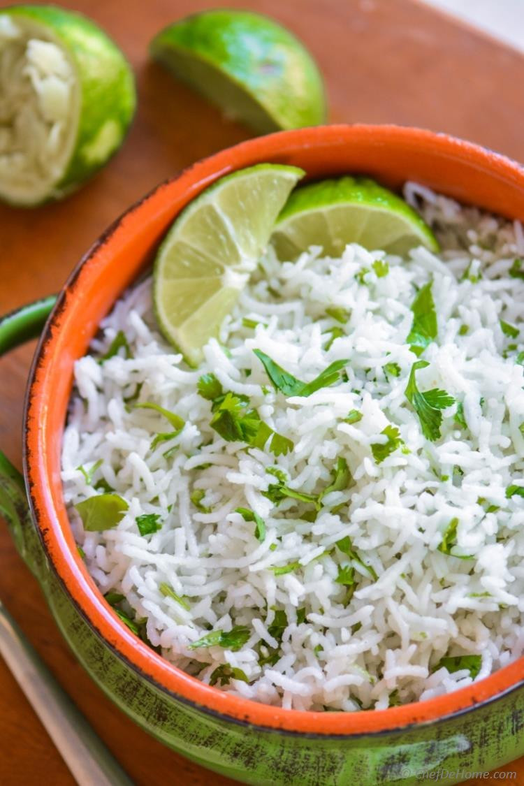 Chipotle Mexican Grill White Rice
 Easy Cilantro Lime Rice Recipe