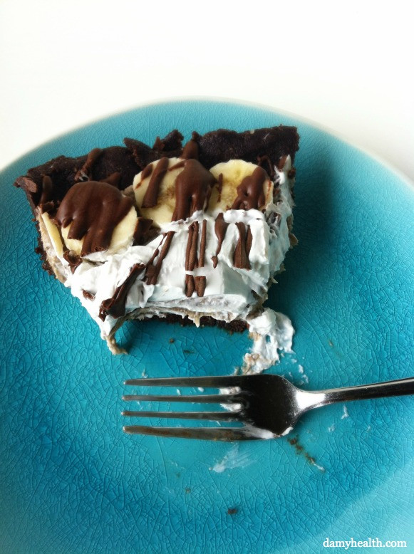 Chocolate Banana Cream Pie
 Healthy Chocolate Banana Cream Pie GF Raw and Vegan