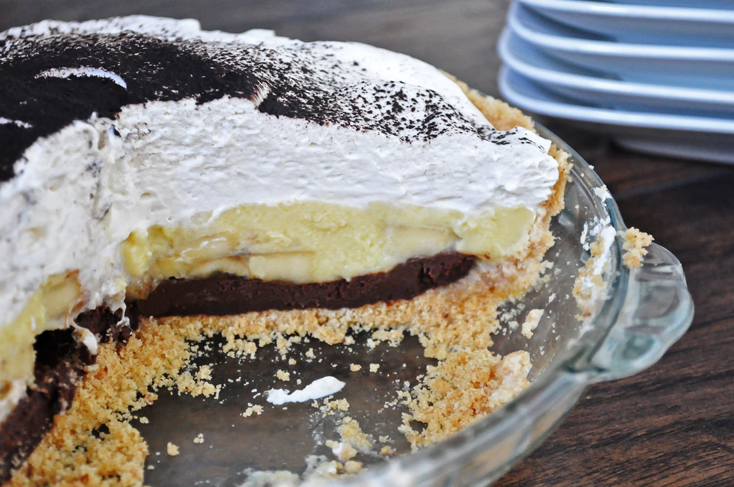 Chocolate Banana Cream Pie
 Easy Chocolate Banana Cream Pie Recipe • Pie