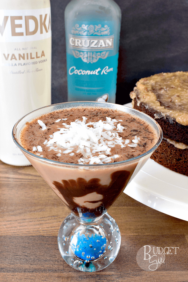 Chocolate Cake (Cocktail)
 German Chocolate Cake Dessert Martini Tastefully Eclectic