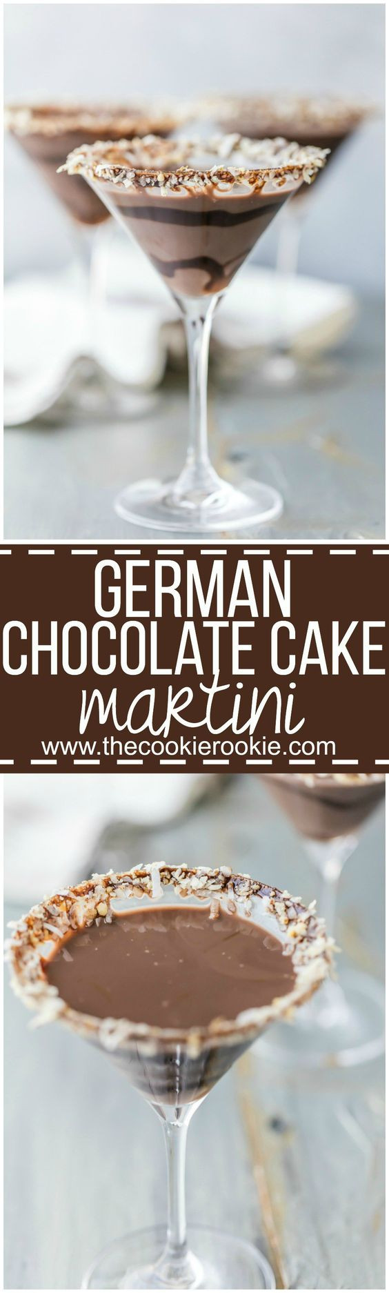 Chocolate Cake (Cocktail)
 German chocolate cakes German chocolate and Martinis on