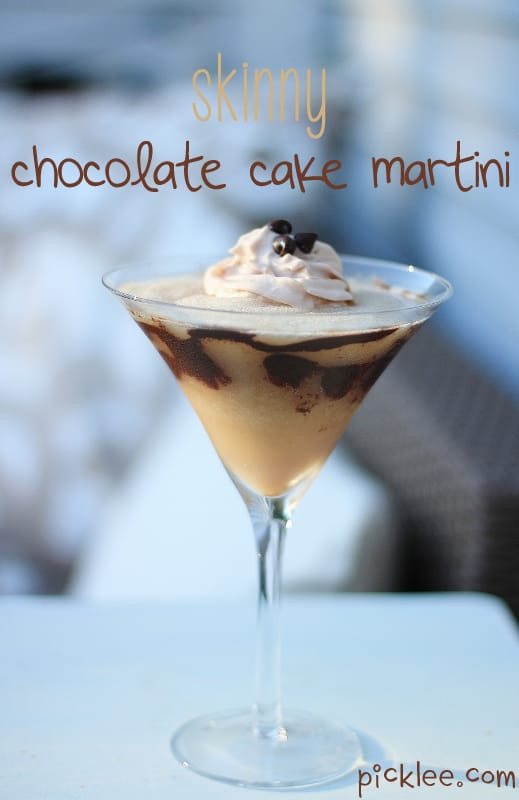 Chocolate Cake Drink
 Skinny Chocolate Cake Martini recipe Picklee