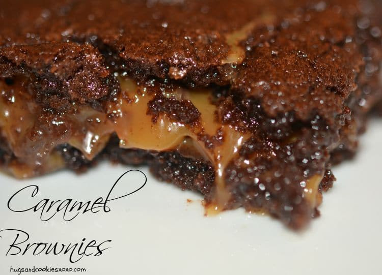 Chocolate Cake Mix Brownies
 German Chocolate Caramel Brownies Hugs and Cookies XOXO