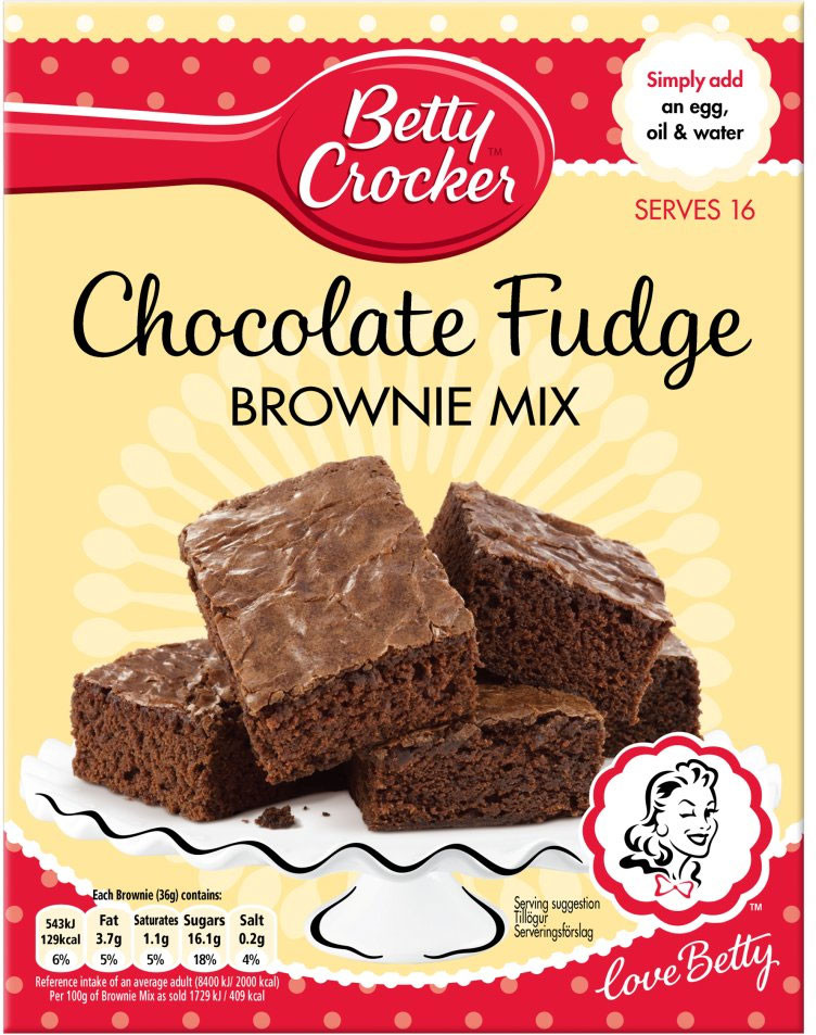 Chocolate Cake Mix Brownies
 Sweet Stuff Biscuits Cakes Pastries & Baking