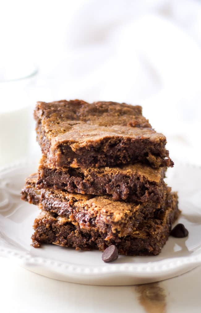 Chocolate Cake Mix Brownies
 Grandma s Chewy Caramel Brownies Recipe