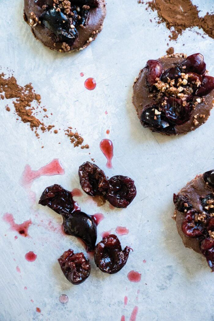 Chocolate Cherry Dessert
 Chocolate Cherry Dessert Bites – A Couple Cooks