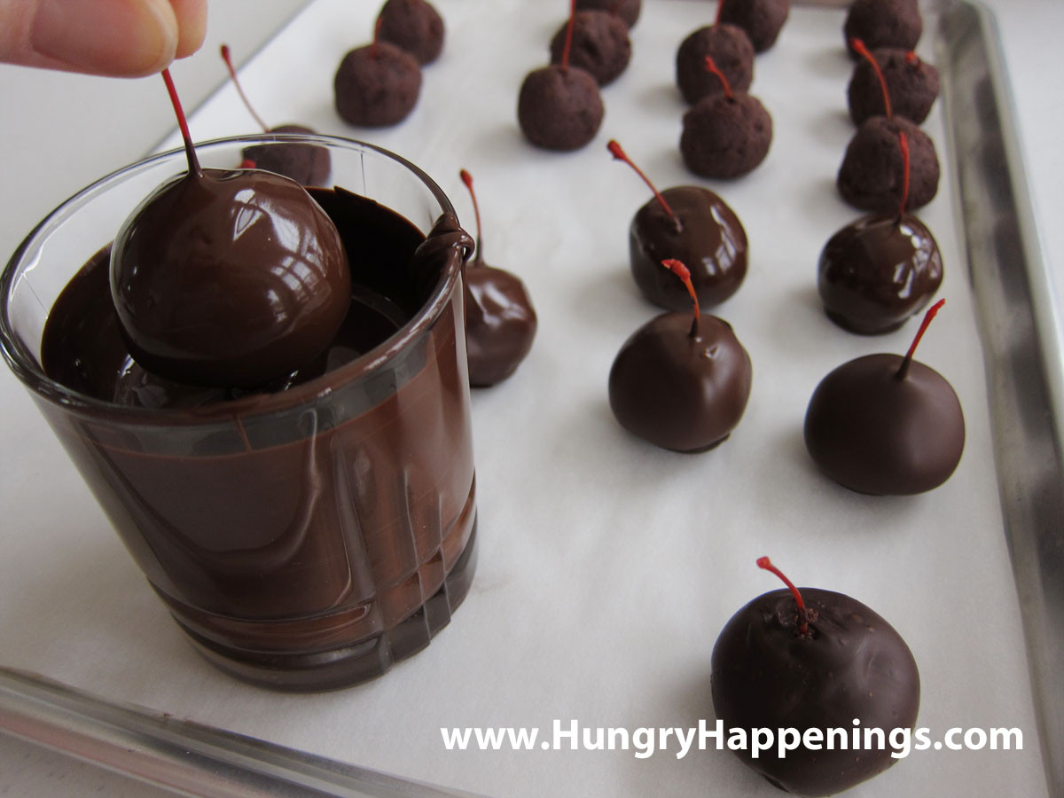 Chocolate Cherry Dessert
 Sweet Chocolate Cherry Bombs Valentine s Day Dessert