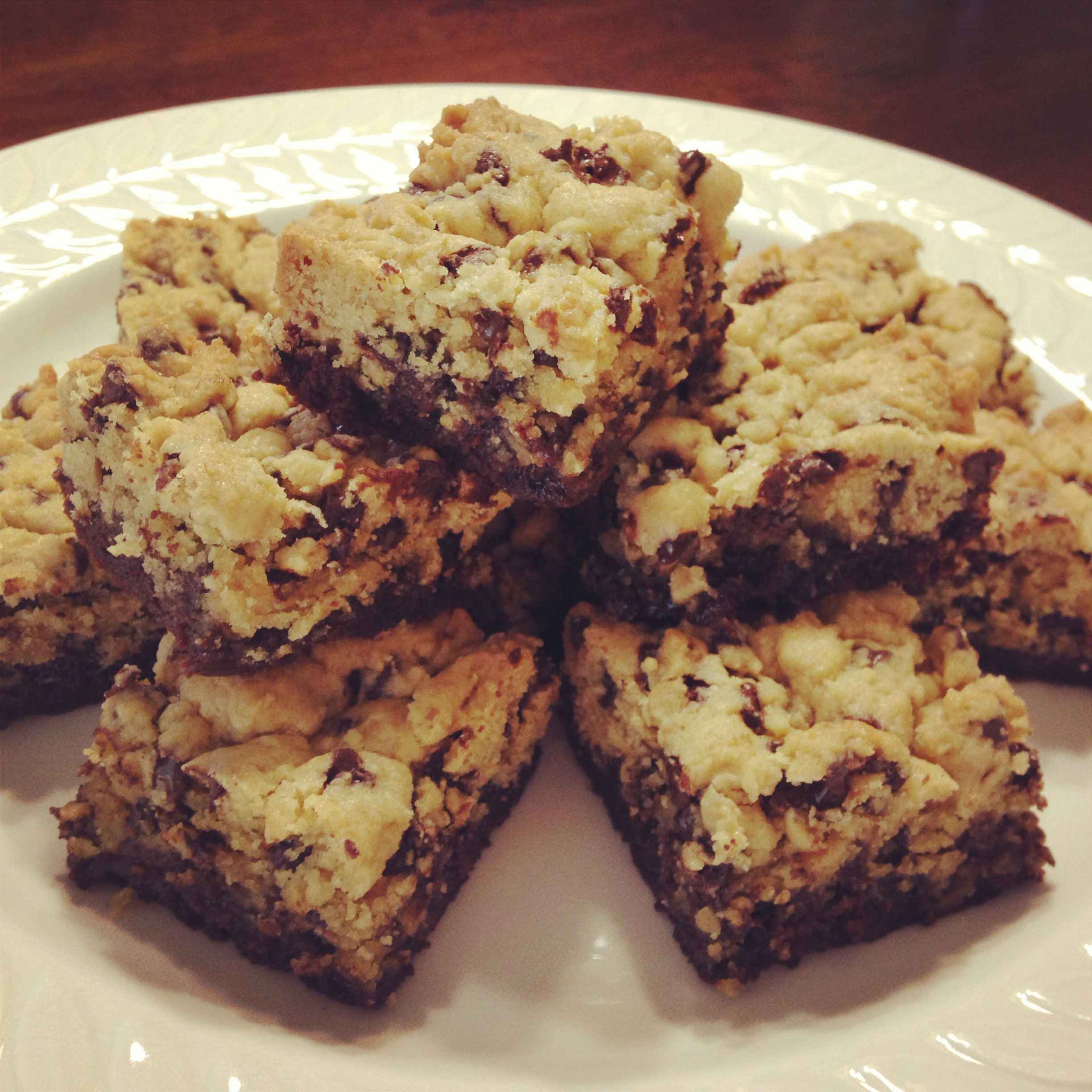 Chocolate Chip Cookie Brownies
 Chocolate Chip Cookie Brownies