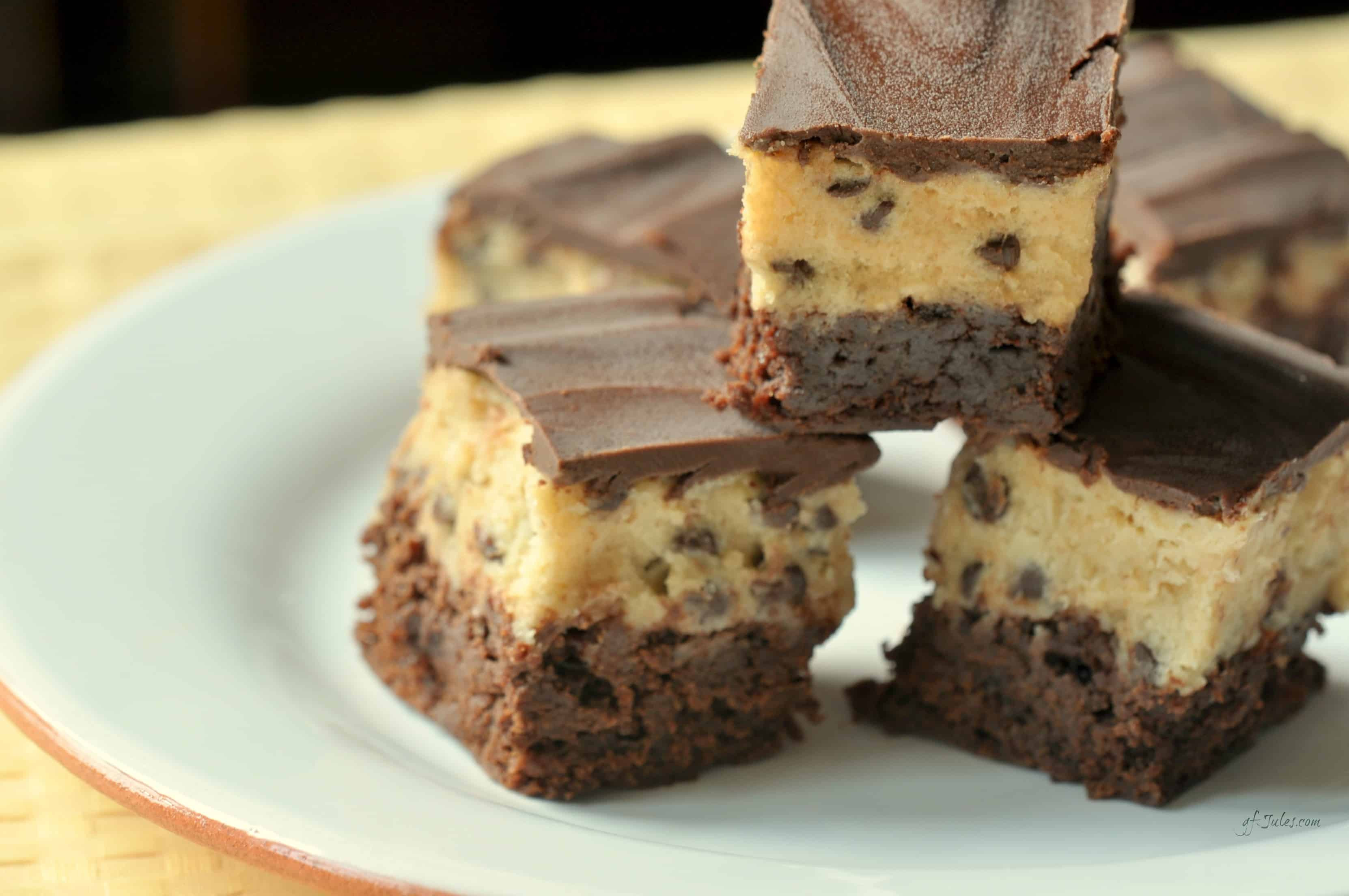 Chocolate Chip Cookie Brownies
 Gluten Free Chocolate Chip Cookie Dough Brownies Gluten