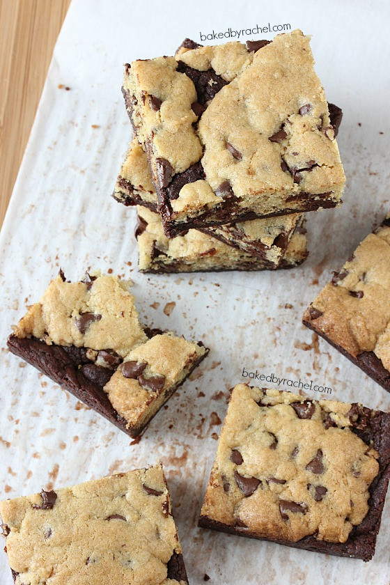 Chocolate Chip Cookie Brownies
 Chocolate Chip Cookie Brownie Bars