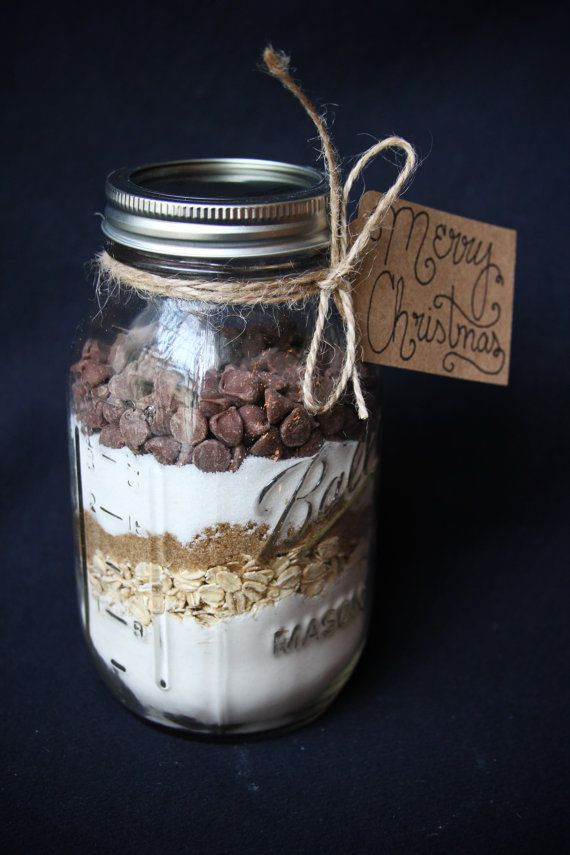 Chocolate Chip Cookies In A Jar
 17 Best images about baking cookies in a jar on Pinterest