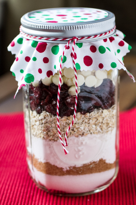 Chocolate Chip Cookies In A Jar
 Cranberry White Chocolate Chip Cookies in a Jar Chattavore