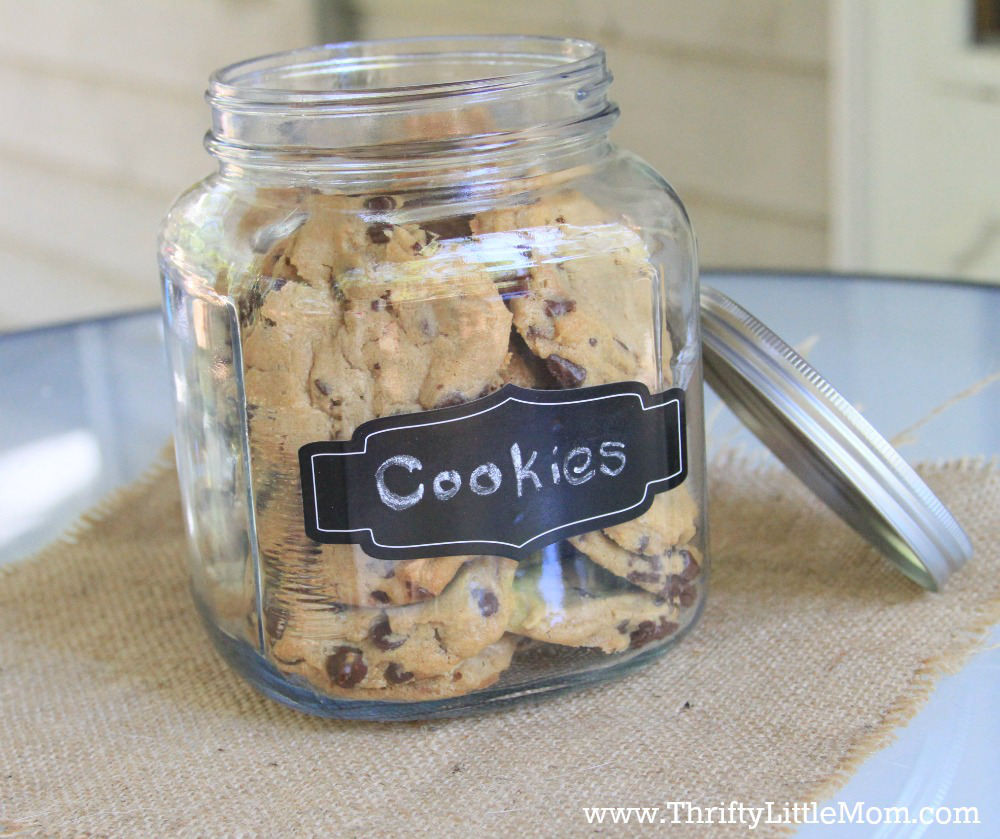 Chocolate Chip Cookies In A Jar
 The Ultimate Chocolate Chip Cookie Gift Jar Thrifty