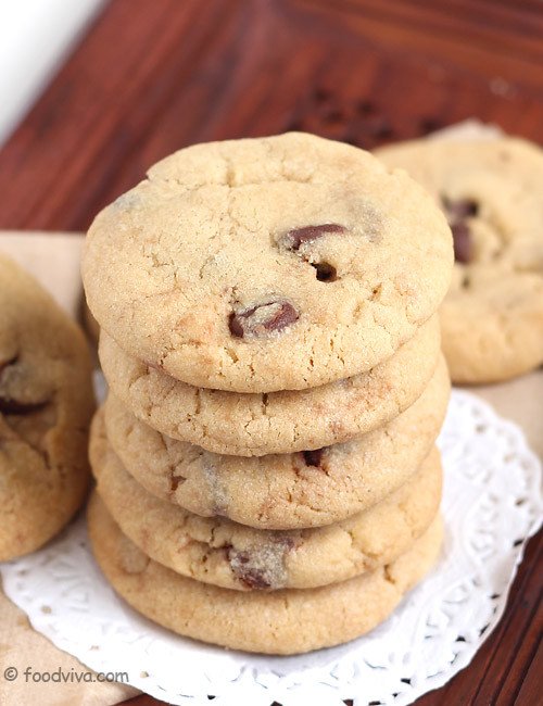 Chocolate Chip Cookies Without Eggs
 Eggless Chocolate Chip Cookies Recipe with Step by Step s