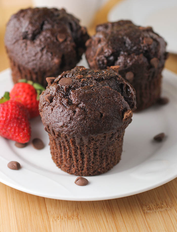 Chocolate Chip Muffins
 Double Chocolate Chip Muffins