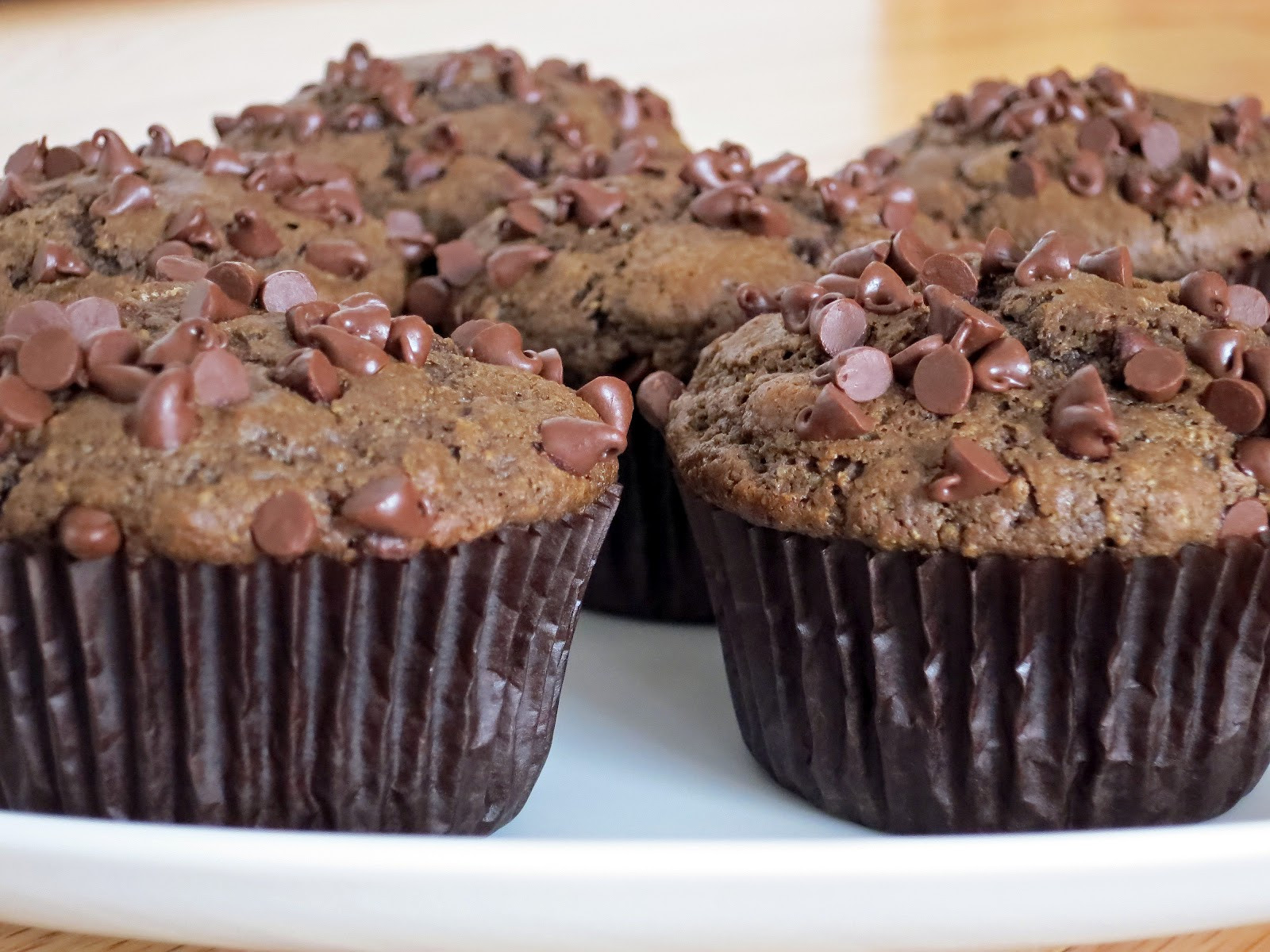 Chocolate Chip Muffins
 Double Chocolate Chip Muffins