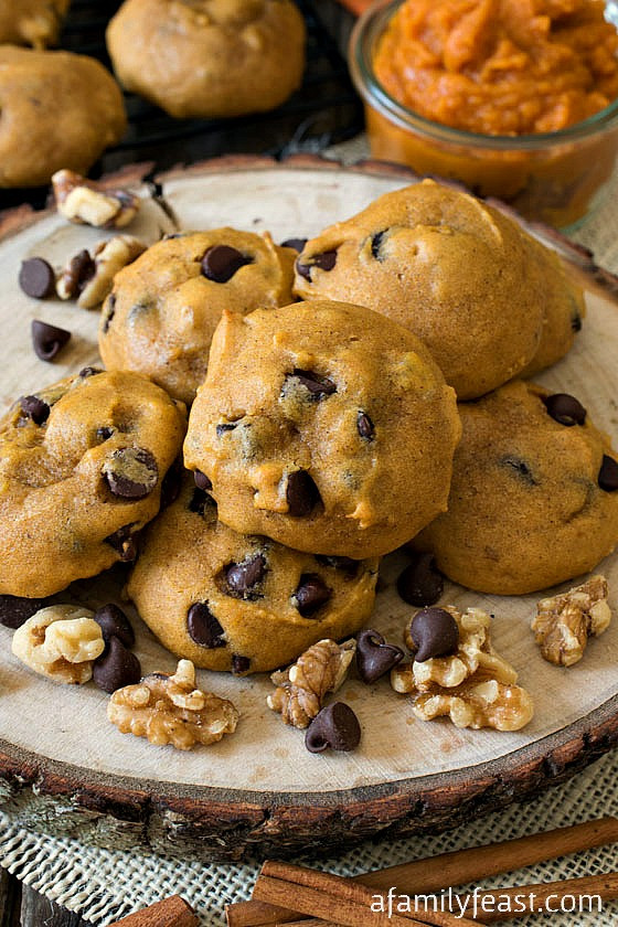 Chocolate Chip Pumpkin Cookies
 Soft Pumpkin Chocolate Chip Cookies A Family Feast