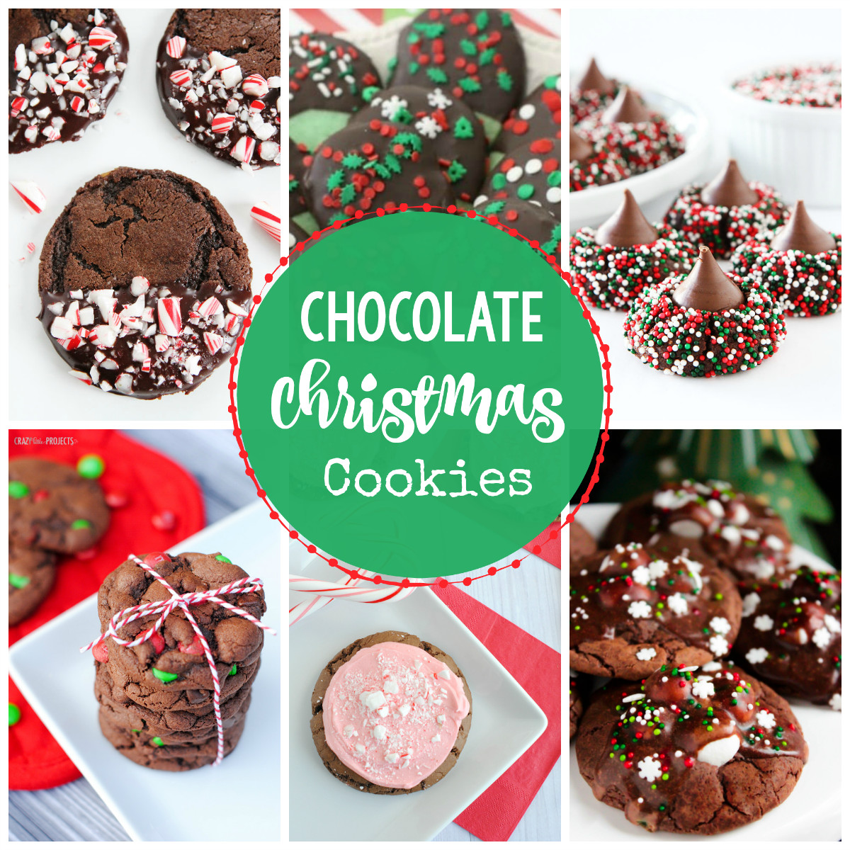 Chocolate Christmas Cookies
 Candy Cane Dessert Recipe Peppermint Marshmallow Dream