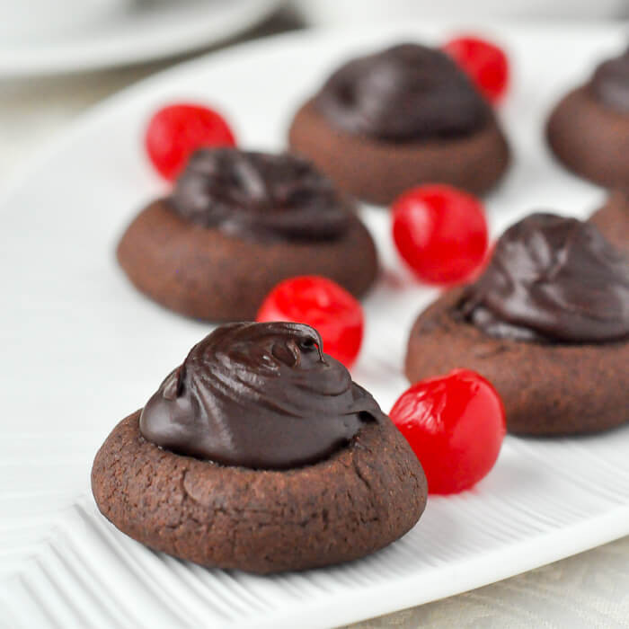 Chocolate Cover Cherry Cookies
 Chocolate Covered Cherry Cookies so chocolatey & a