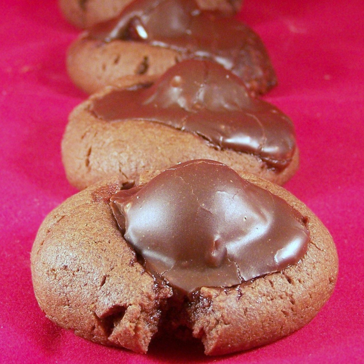 Chocolate Cover Cherry Cookies
 Chocolate Covered Cherry Cookies