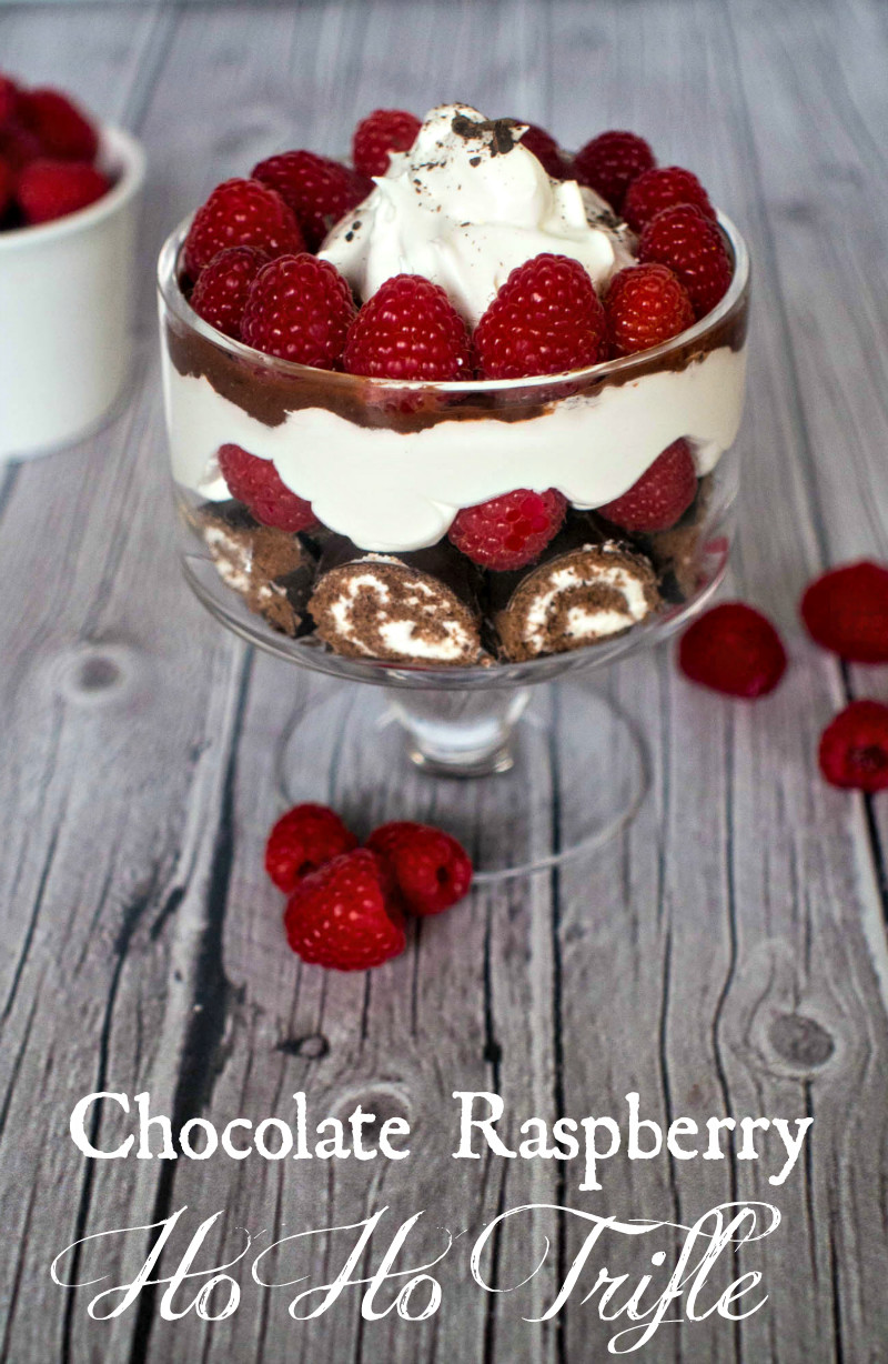 Chocolate Desserts Easy
 Chocolate Raspberry Ho Ho Trifle Upstate Ramblings